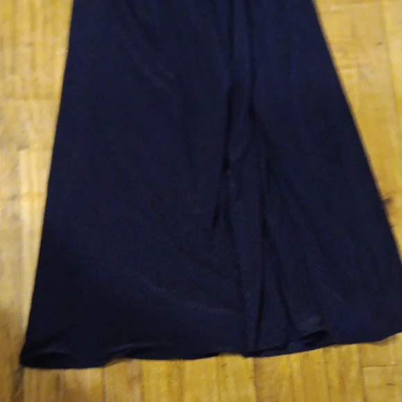 Adrianna Papell Blue Sweetheart Maxi Gown 6 NWT - Picture 5 of 7